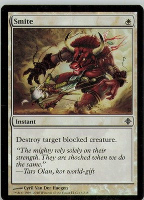 SMITE 43 C RISE OF THE ELDRAZI MAGIC: THE GATHERING FOIL NM