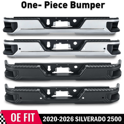 VRC Rear Step Bumper Assembly For 2020-2026 Sierra Chevy Silverado 2500 3500