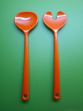 MEPAL ROSTI Salatbesteck orange Retro-Look