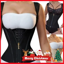 Fajas Reductoras Colombianas Body Shaper Waist Trainer Tummy Control Tank Top US
