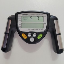 Omron HBF-306CN Fat Loss Monitor Handheld HBF-306-Z5 Body Analyzer Black, Works