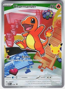 Charmander 038 Black Star Promo Mega Evolution Holo