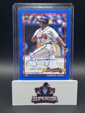 2026 Topps Series 1 Andruw Jones /150 blue auto autograph 75th anniversary 1991