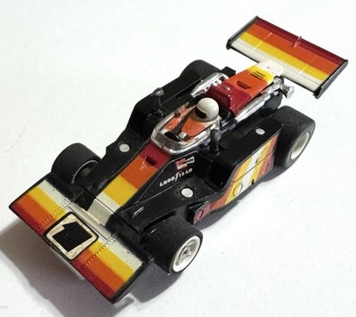 AURORA AFX G + Plus F1 #1 INDY SPECIAL #1735 Black HO Slot Car Nice!