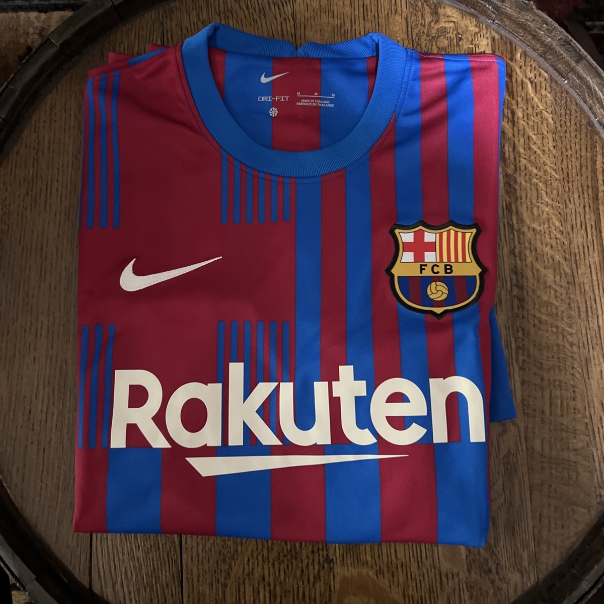 バルセロナ 20/21 ホームユニフォーム ANSU FATI #22 M Nike FC Barcelona 21/22 Home Jersey Ansu-Fati #22 Size M from Camp