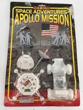 1998 Action Products Space Adventures Apollo Mission Astronaut Rover Toy Set