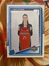 2025 Donruss WNBA Sonia Citron Rated Rookie Base Washington Mystics