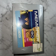 Memorex DBS 90 Min. Audio Cassette Tapes Blank NEW & SEALED  10 Pack