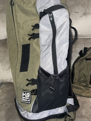 K9 Sport Sack Kolossus Rover 2 Dog Carrier Backpack Front Facing size XL Green - Picture 10 of 10