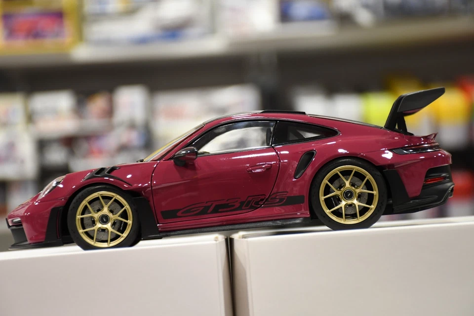 Porsche 911(992) GT3 RS Rybystar 1-18 norev diecast modellino auto sportiva - Immagine 3 di 4