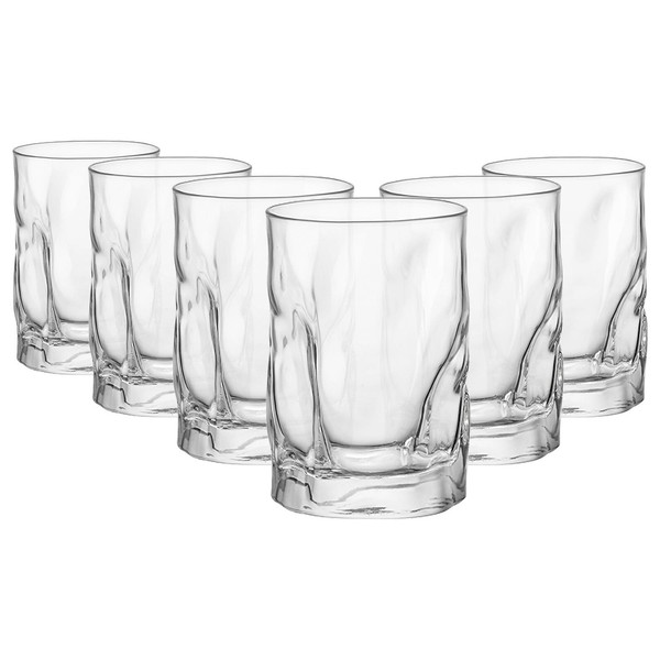 Bormioli Rocco 6X Sorgente Wasser GläSer Geweint Whisky-Tumbler 300Ml-image