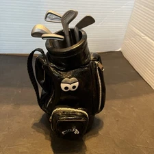 Playtonix Chip the Heckler Talking Golf Bag Black Works Tested