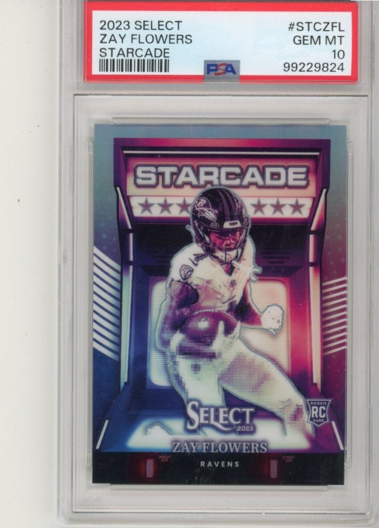 Zay Flowers Panini Select Starcade #STCZFL Base