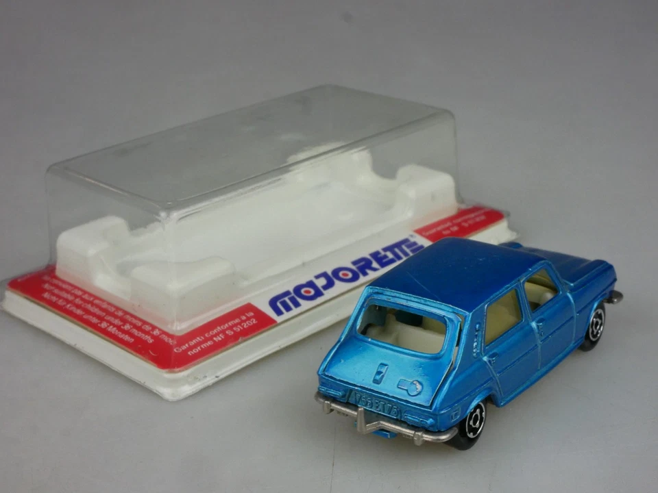 Majorette 234 1/60 Simca 1100 blau Made in France Blister 133061 - Bild 4 von 4