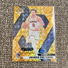 Panini 2024-25 Mosaic Brandin Podziemski Prizm All-Rookie #105 Warriors NBA