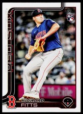 Richard Fitts 2025 Topps #670 RC Boston Red Sox