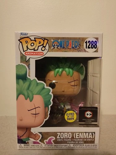 Funko Pop! One Piece - Zoro (Enma) (Glows In The Dark) - Chalice Exclusive #1288