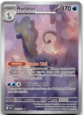 AURORUS 092/088 -- NEAR MINT -- HOLO ILLUSTRATION RARE PERFECT ORDER POKEMON --