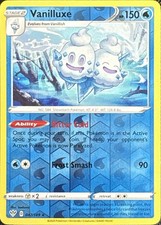Vanilluxe 047/189 Rare Darkness Ablaze Pokemon Reverse Holo Near Mint