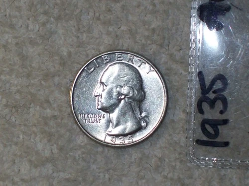 1935 WASHINGTON QUARTER UNCIRCULATED