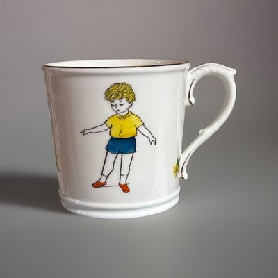 Royal Worcester Tuesdays Child Boy Rhyme Day of the Week Tuesday Coffee Tea Mug