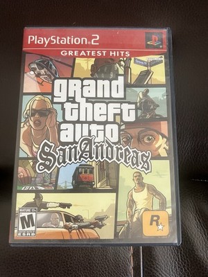 Grand Theft Auto San Andreas (Sony PlayStation 2) PS2 CIB With Poster