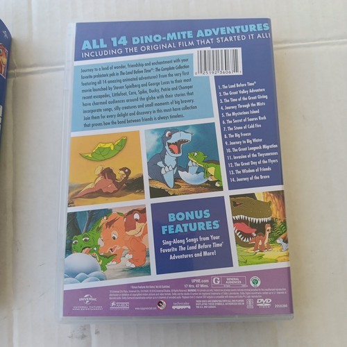 The Land before Time: The Complete Collection (DVD) 14 Movies Like New Condition - Foto 5 di 13