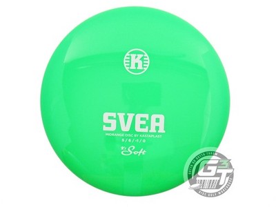 NEW Kastaplast K1 Soft Svea 173g Green White Stamp Midrange Golf Disc