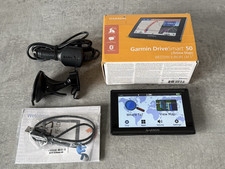 Sat Nav Garmin DriveSmart 50 LM Updated UK & Ireland Map 5 Inch Gps System