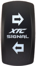XTC POWER PRODUCTS Dash Switch Rocker Face - Switch Components - Switch Componen