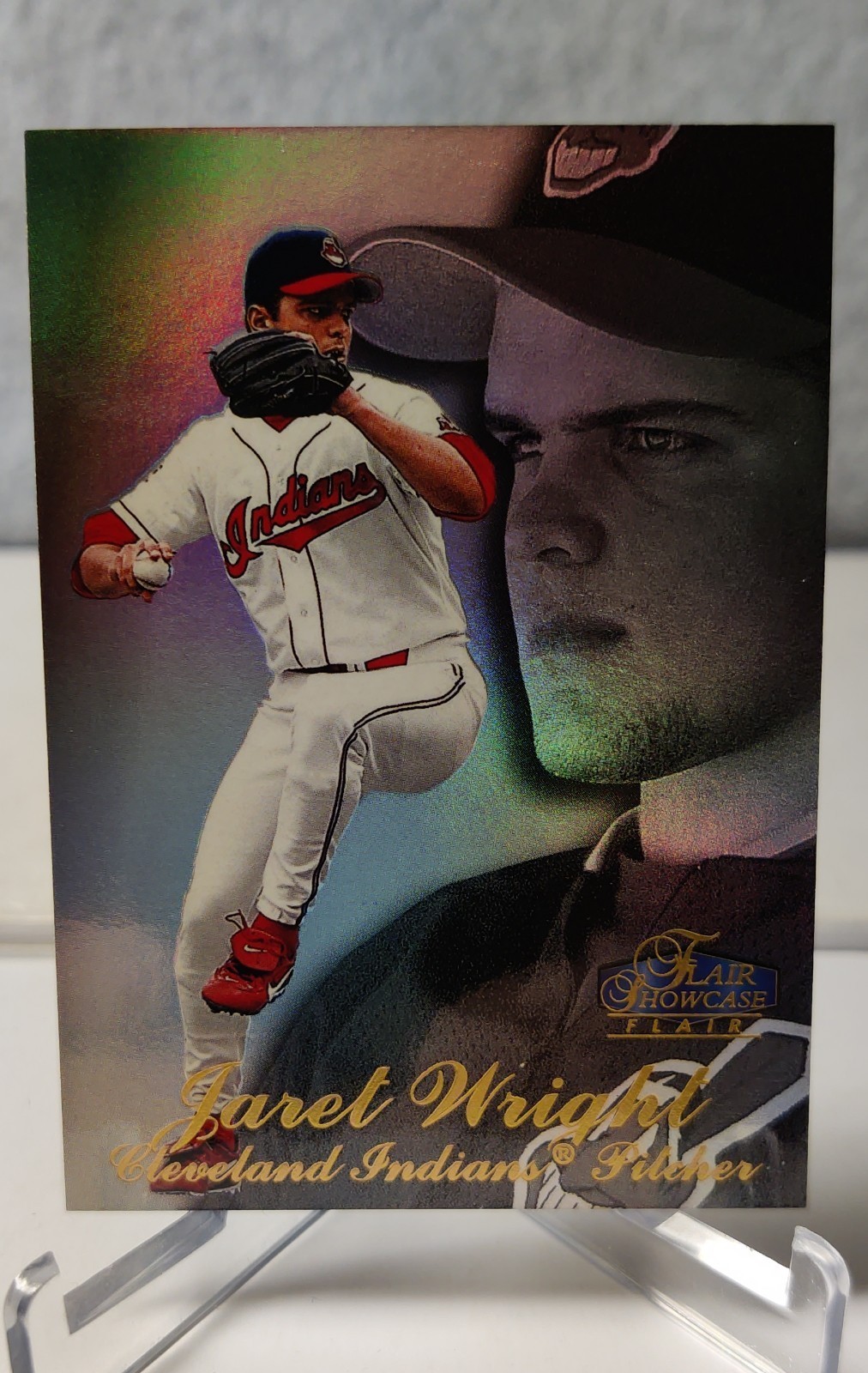 1998 Flair Showcase - Row 3 Jaret Wright #15
