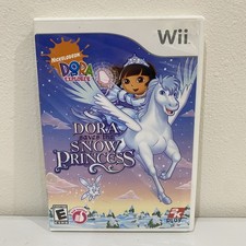 Dora the Explorer Dora Saves the Snow Princess Nintendo Wii w Manual CIB