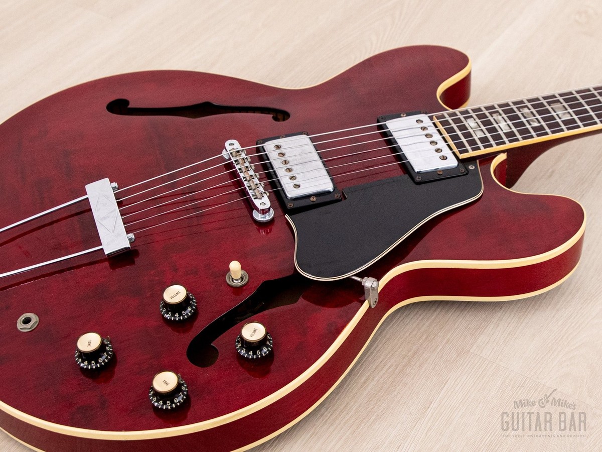 1975 Gibson ES-335 TDC Vintage Semi-Hollow Guitar Cherry