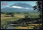 farbige Ak " Indonesien - Bali - Mount Aguung - Rice Field " echt gelaufen