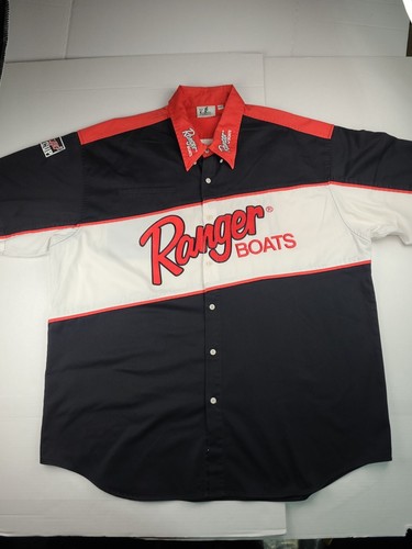 Ranger Boats Shirt Tournament Fishing Gear Red, Black & White Men's Size 3XL - Picture 1 of 16