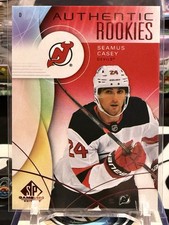 2024-25 SP Game Used #228 Seamus Casey Authentic Rookies Red TZ 12M