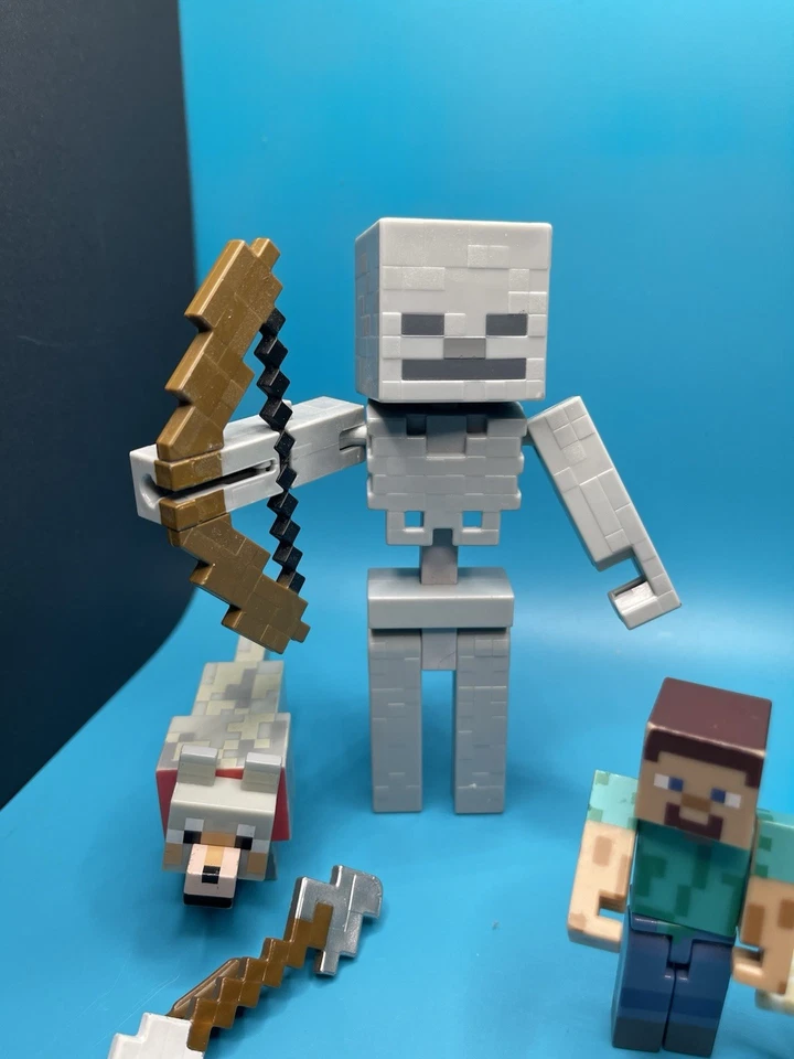 Lote de figuras e animais MINECRAFT variados - Imagem 2 de 4
