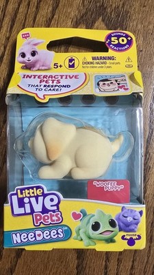 2024 Little Live Pets NeeDees WOOFEE PUPPY Interactive Pets Collectible Toy New