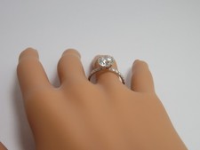 Solitär Ring - 18K Weißgold - 2,02ct LG Diamant E/VVS1 - IGI Zertifikat - Neu
