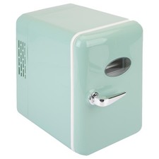 Mini Fridge Green 4L Capicity USB Powered, 10w 10-65C Quiet 26. 5cm Green