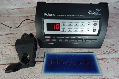 Roland TD-3 V-drum Module Mount unit only fast ship from japan vintage