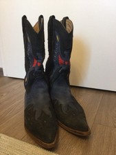 Original Sancho Herren-Cowboystiefel in Größe 44. Neu besohlt!