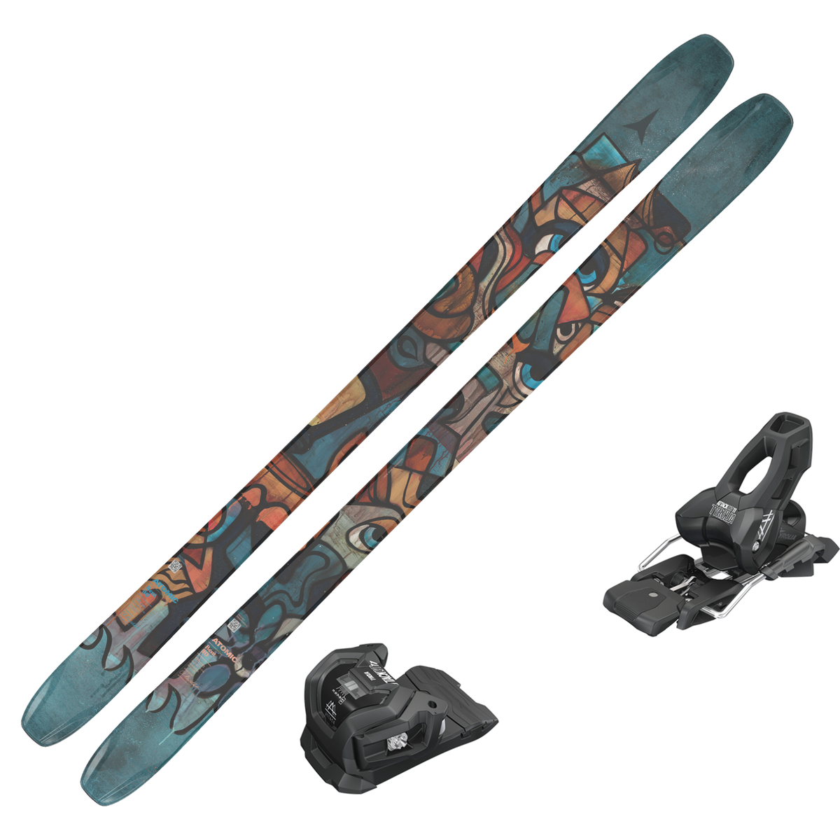 2026 Atomic Bent 90 Skis with Tyrolia Attack LYT 11 GW Bindings