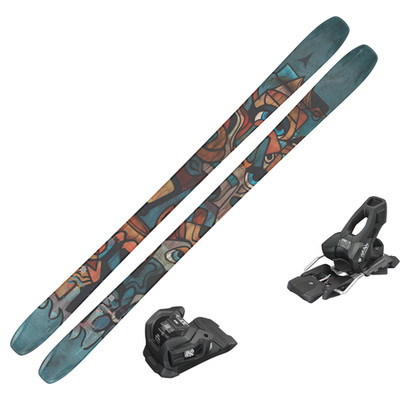 2026 Atomic Bent 90 Skis with Tyrolia Attack LYT 11 GW Bindings - AA0030696K
