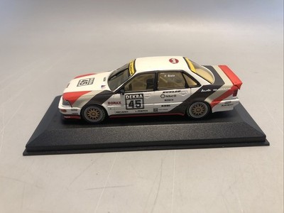 Minichamps 1:43 Audi V8 Quattro DTM 1990 F. Biela Modellauto Miniatur #10A32