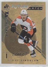 2018-19 SP Authentic Spectrum FX Bounty Gold 10/50 Oskar Lindblom #S-64 tg9