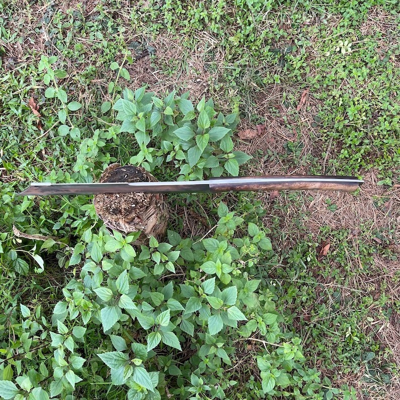 Custom Handmade Carbon Steel Blade Thamserku Machete Sword|Hunting Sword Camping
