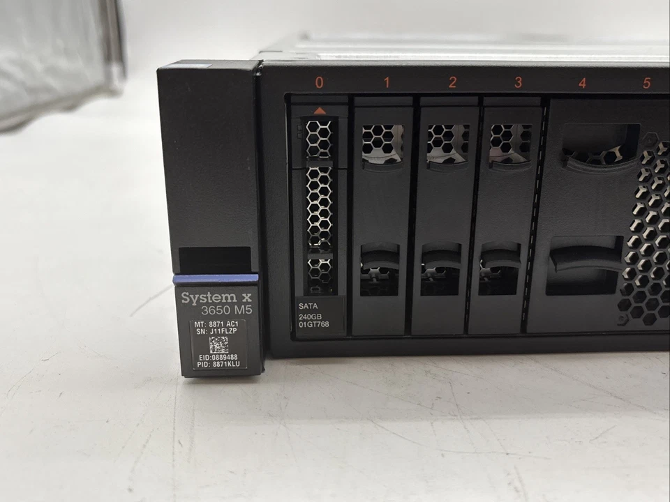 Lenovo System x3650 M5 16-Bay Server - 2x E5-2650 2.20GHz 8GB RAM - NO HDDs - Image 2 of 4