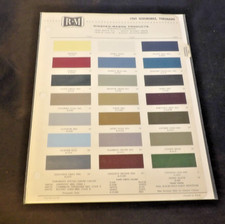 1969 Ford Toronado Original Ppg Ditzler Automotive Paint Finish Car Color Chart 1969 Ford Toronado Original Ppg Ditzler Automotive Paint Finish Car Color Chart