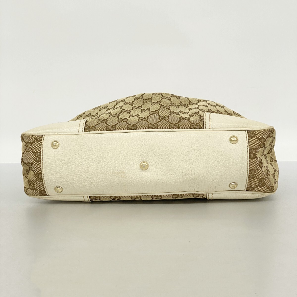 GUCCI Tote Bag GG Canvas sherry line 163805 Canvas champagne gold hardware 49169 thumbnail 3